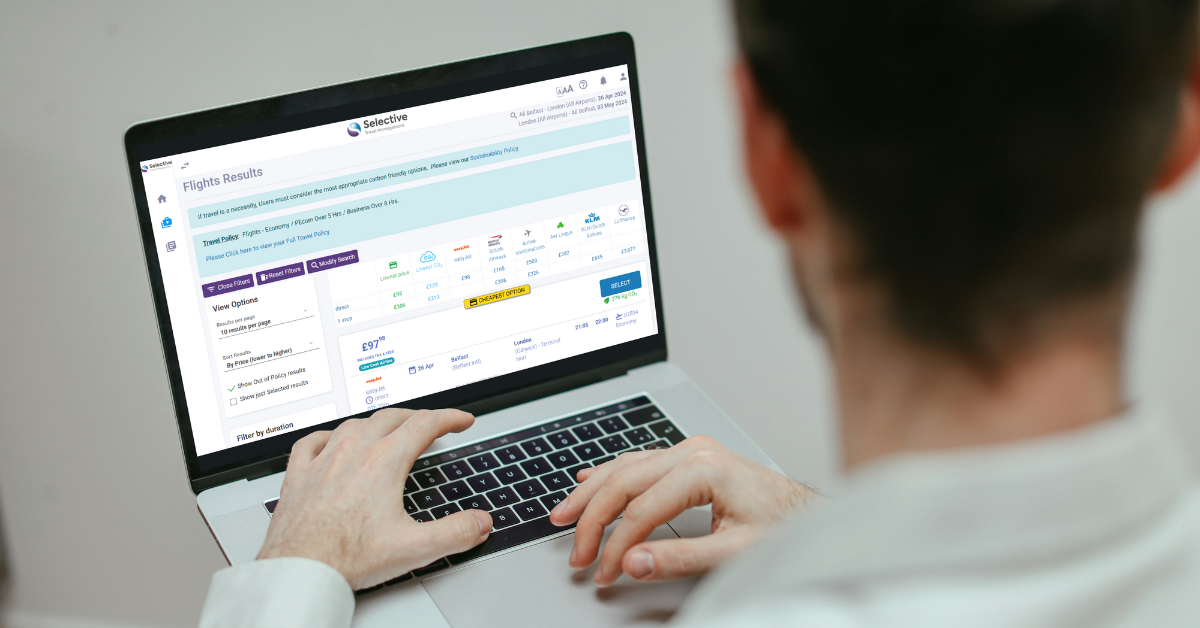 Corporate Booking Tool Fares Explained